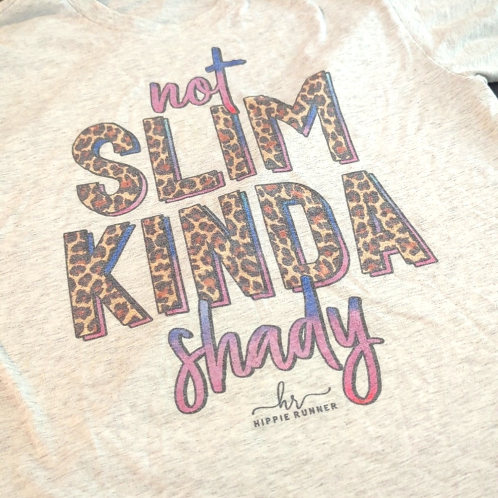 Hippie Runner 'Not Slim' Tee